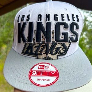 New Era Gray and Black Snapback Hat